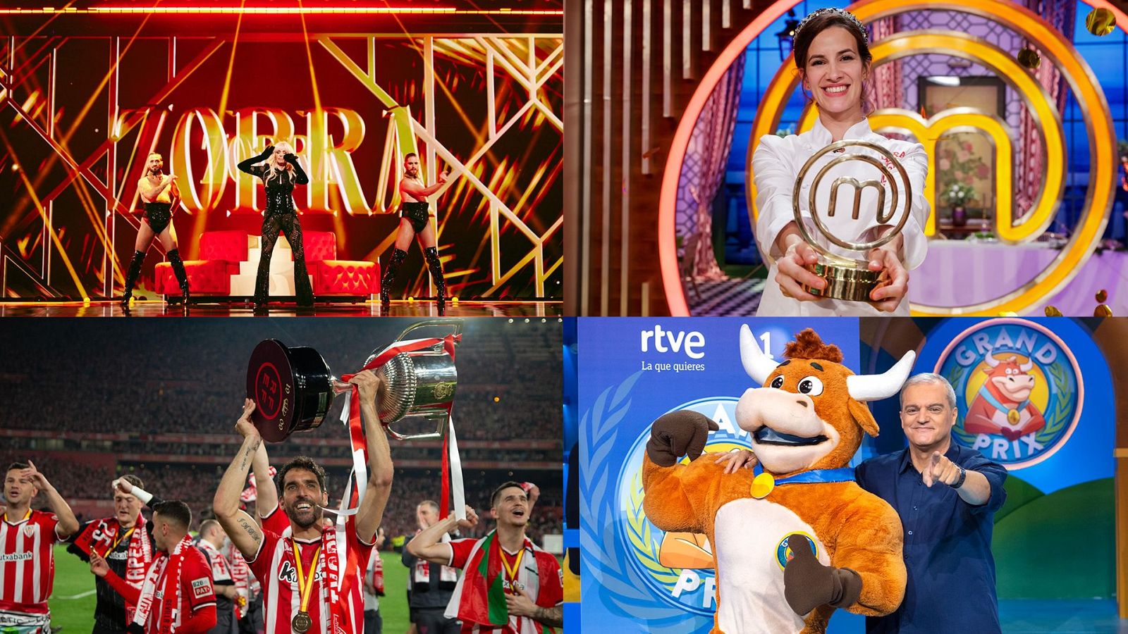 montaje La 1 jóvenes