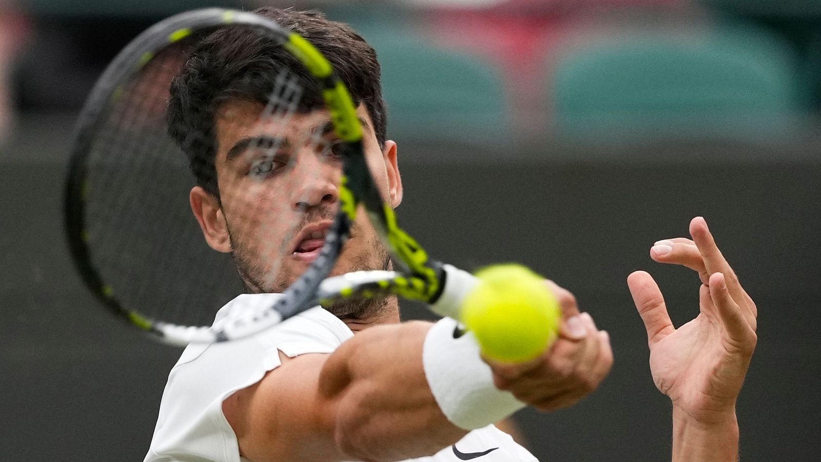 Carlos Alcaraz, en cuartos de final Wimbledon
