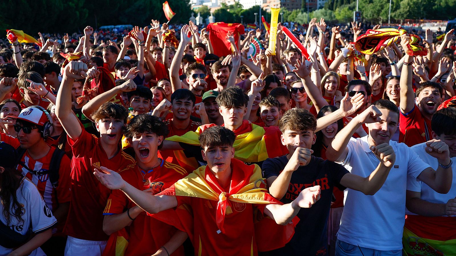 Final Eurocopa 2024, última hora: La afición española confía en la victoria ante Inglaterra