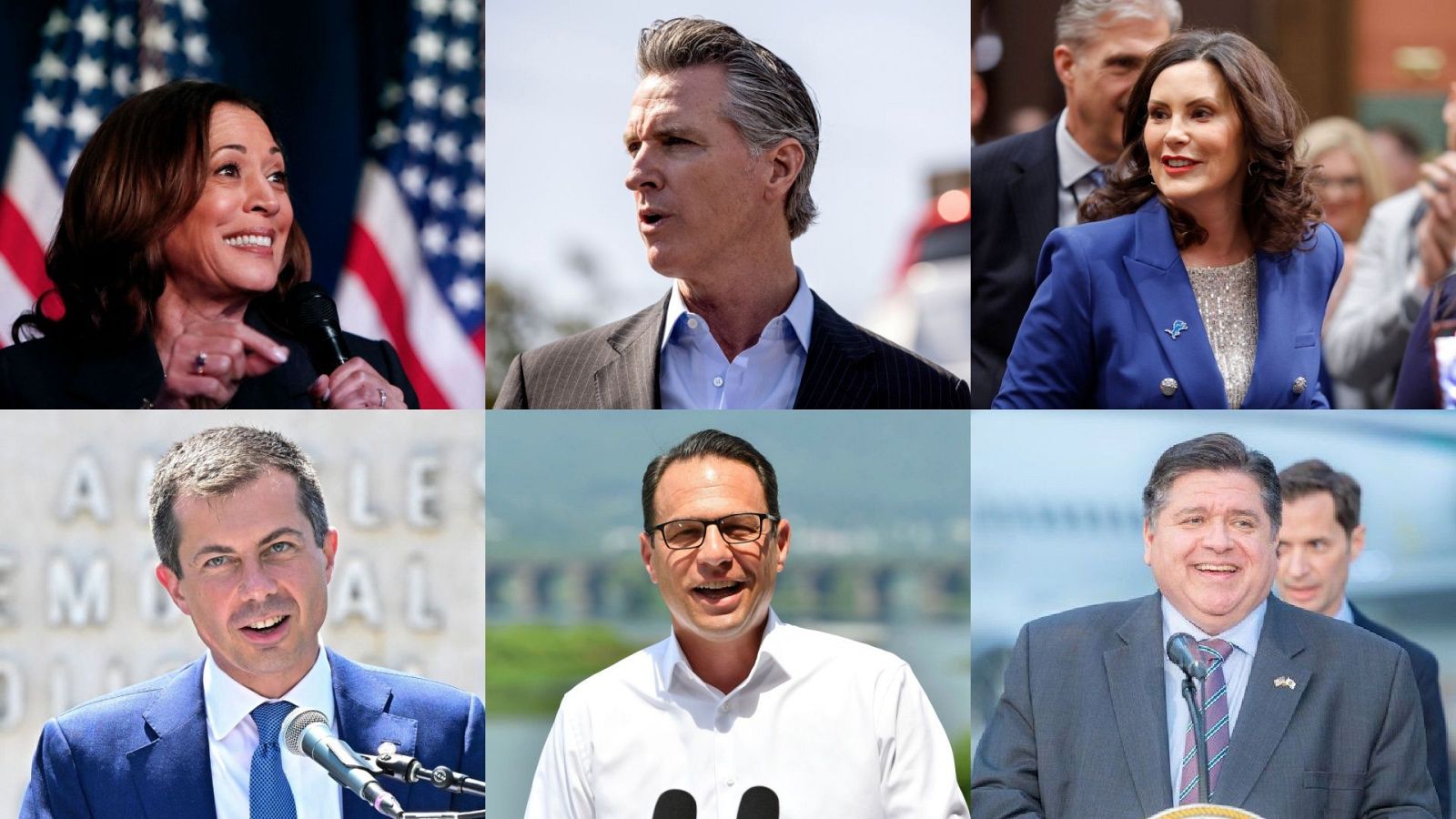 Retirada de Joe Biden: los candidatos a sucederle al frente del partido Demócrata