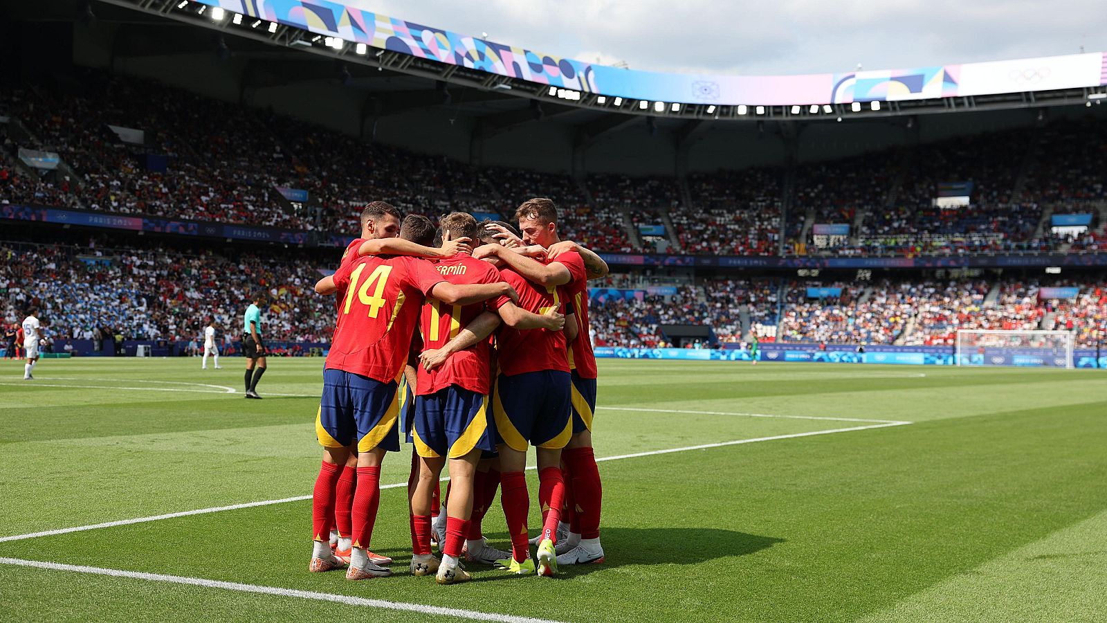 París 2024 | España se impone 2-1 a Uzbekistán en el debut olímpico de la selección masculina de fútbol