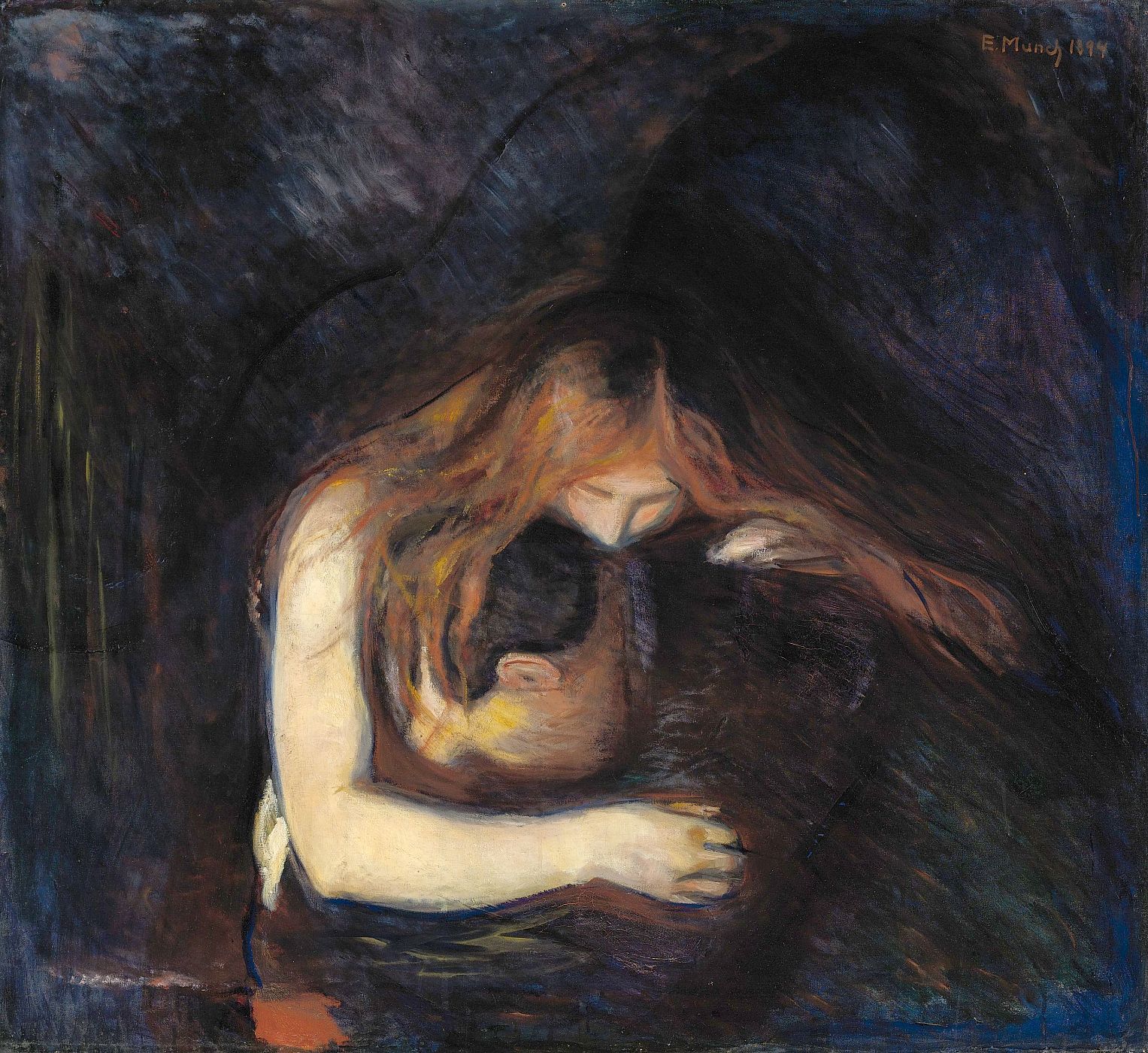 Se subasta 'El Vampiro' de Munch en Nueva York