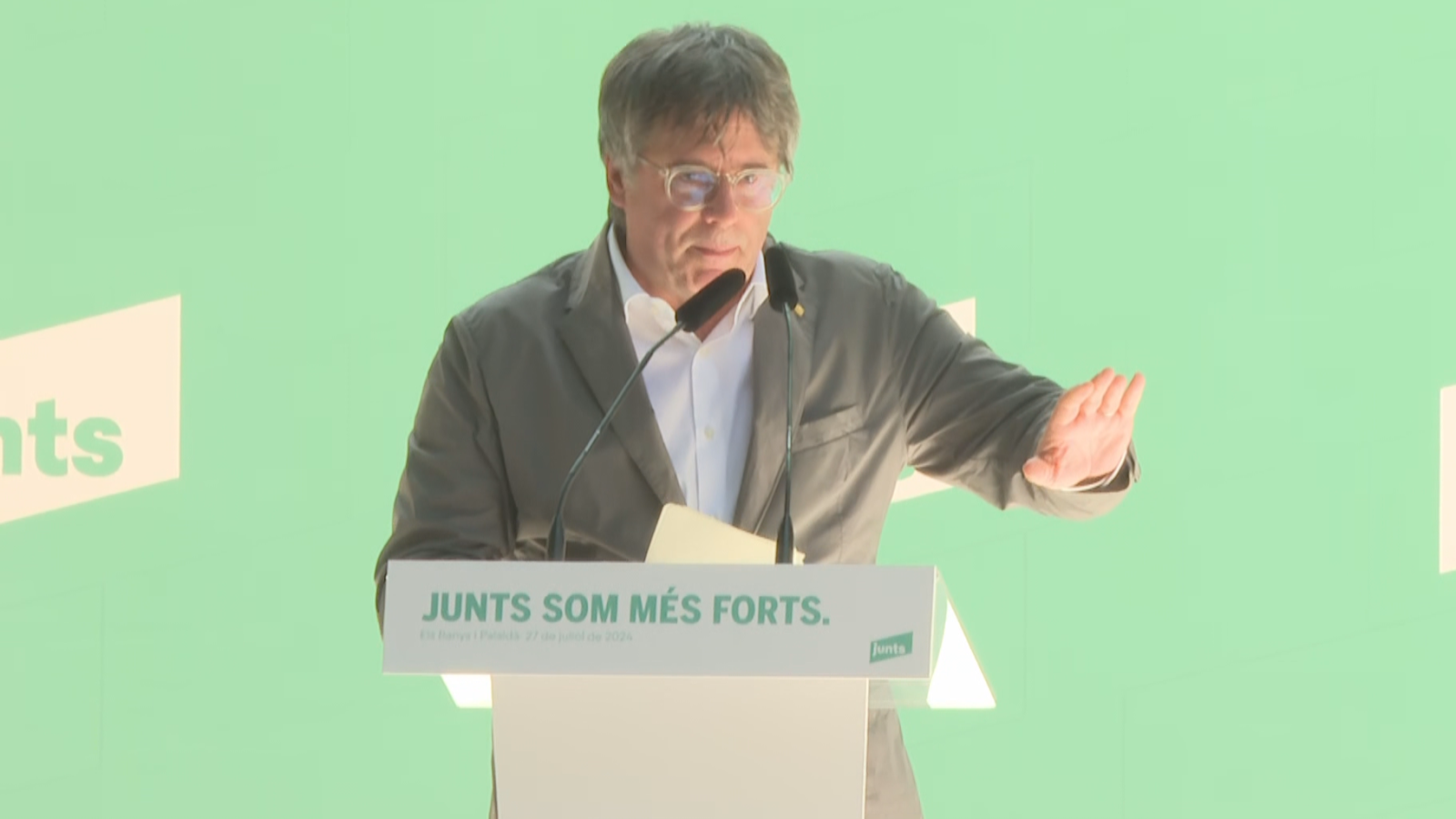 Puigdemont referma que tornarà a Catalunya pel debat d'investidura