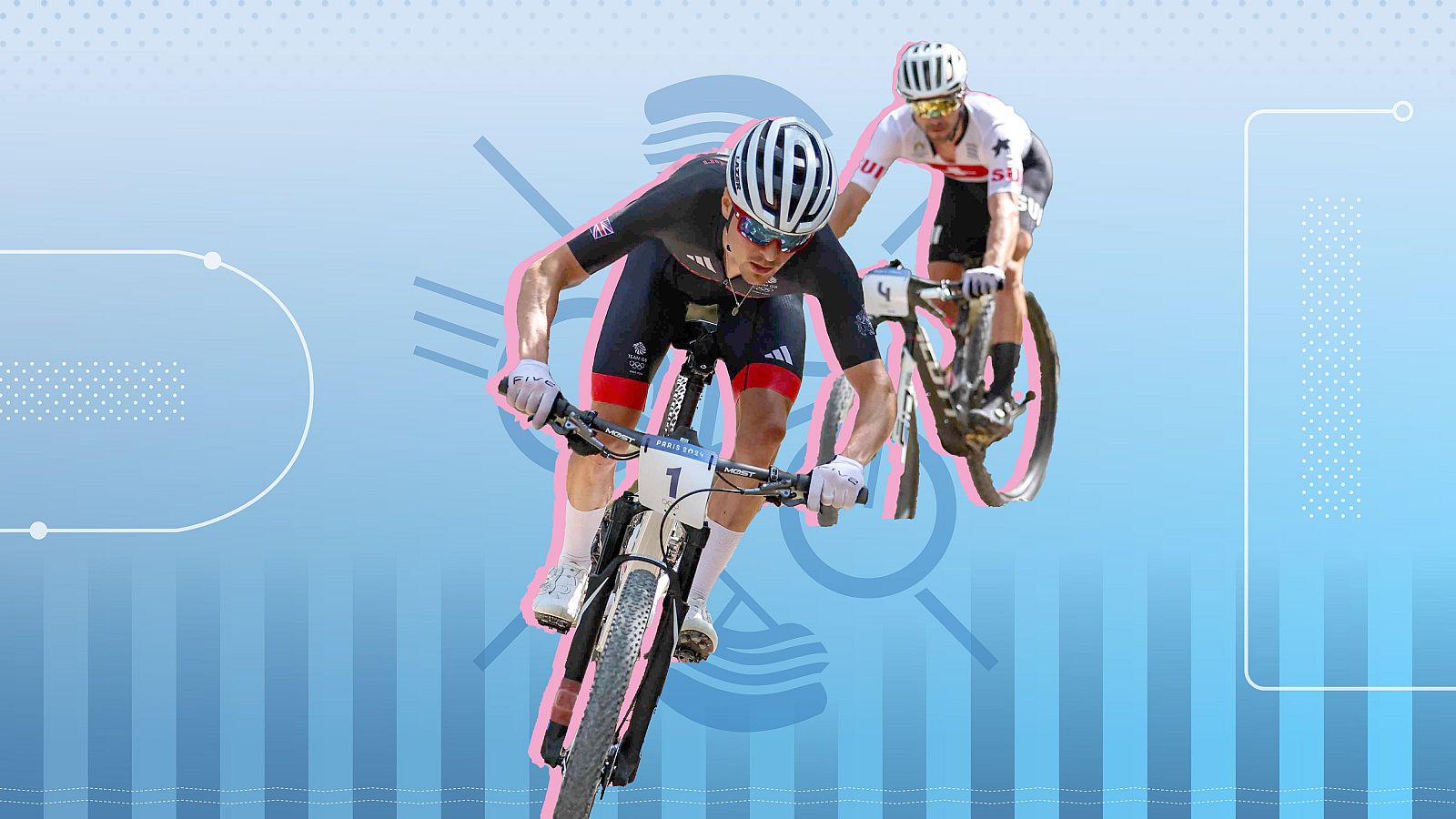 Pista olímpica: Mountain Bike, final masculina