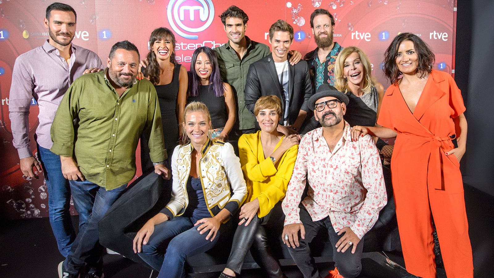 Los 12 aspirantes de MasterChef Celebrity 2