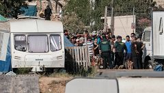 Realojan a 30 personas, entre ellas menores, tras desmantelar un poblado chabolista en Ibiza