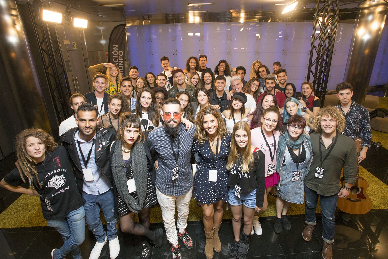 Los 45 aspirantes seleccionados en el último casting