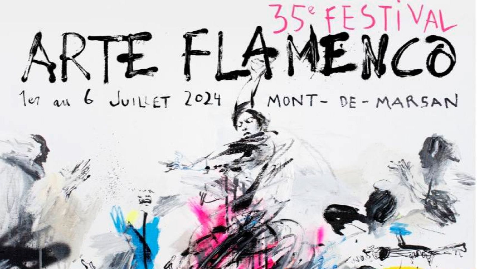 Cartel del 35º Festival Arte Flamenco Mont de Marsan