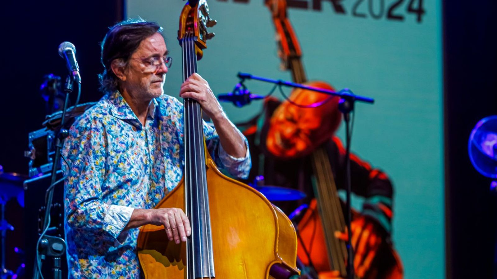 Javier Colina en el homenaje a Bebo Valdés