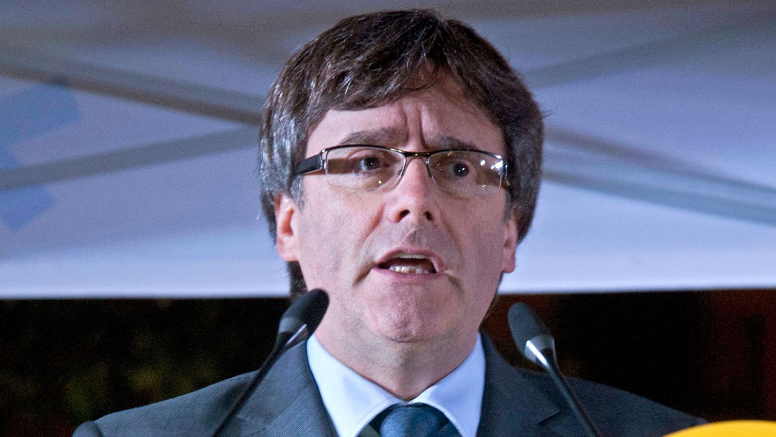 El presidente de la Generalitat de Cataluña Carles Puigdemont