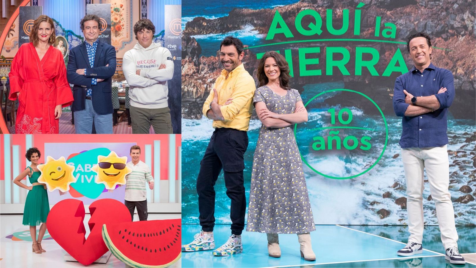 'Masterchef', 'Saber Vivir' y 'Aquí la Tierra', algunos de los programas de RTVE destacados por el Ministerio