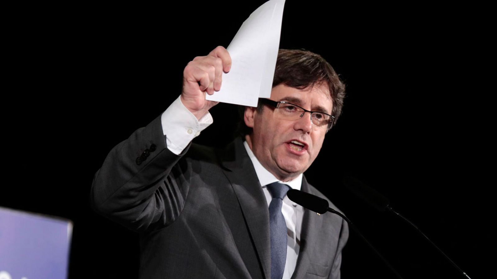 El presidente de la Generalitat, Carles Puigdemont