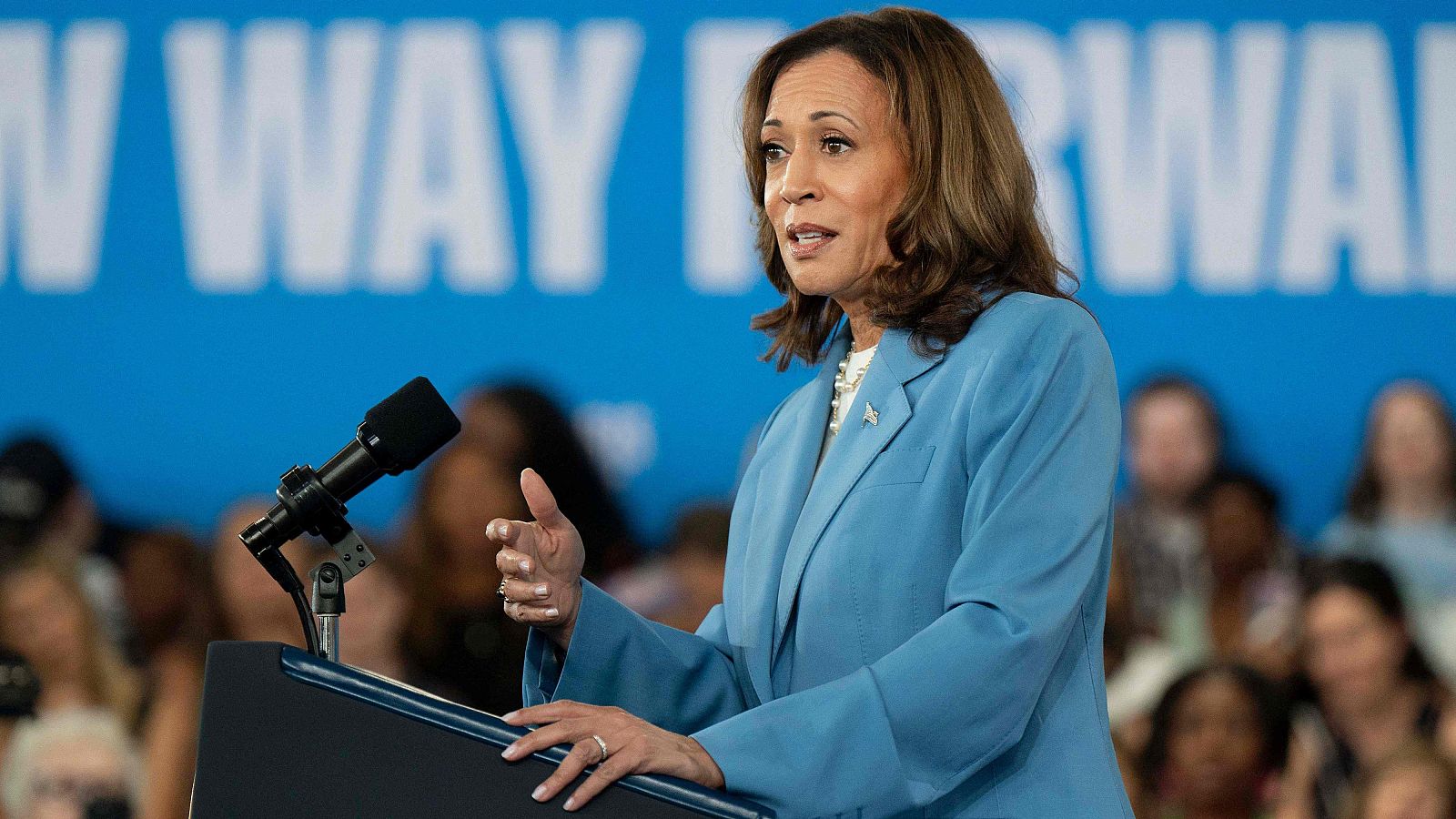 Harris promete construir una "economía de oportunidades"