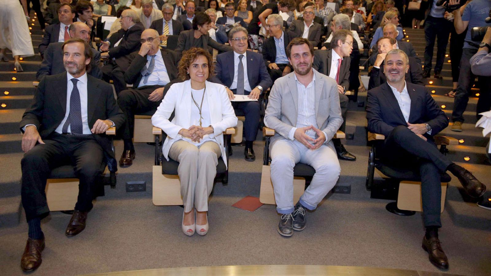 Acto de apoyo a la candidatura de Barcelona para acoger la Agencia Europea del Medicamento