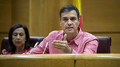 Sánchez avisa a Podemos: "Pueden ser la coartada para la declaración unilateral de independencia"