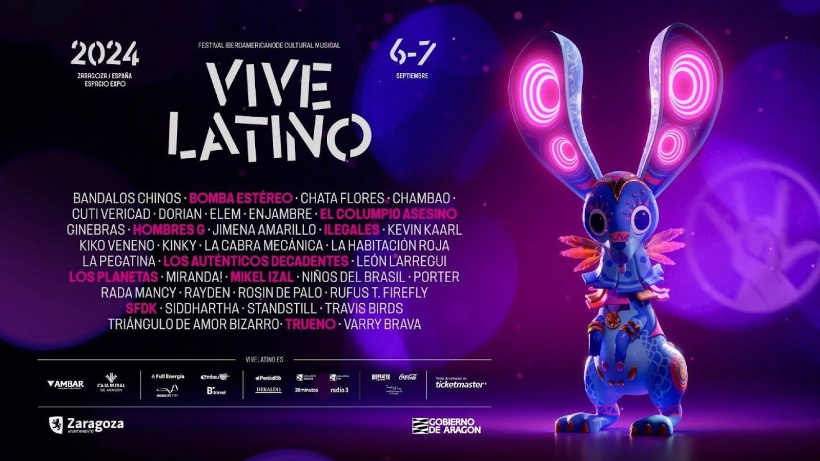 Vive Latino celebrará su tercera edición en Zaragoza
