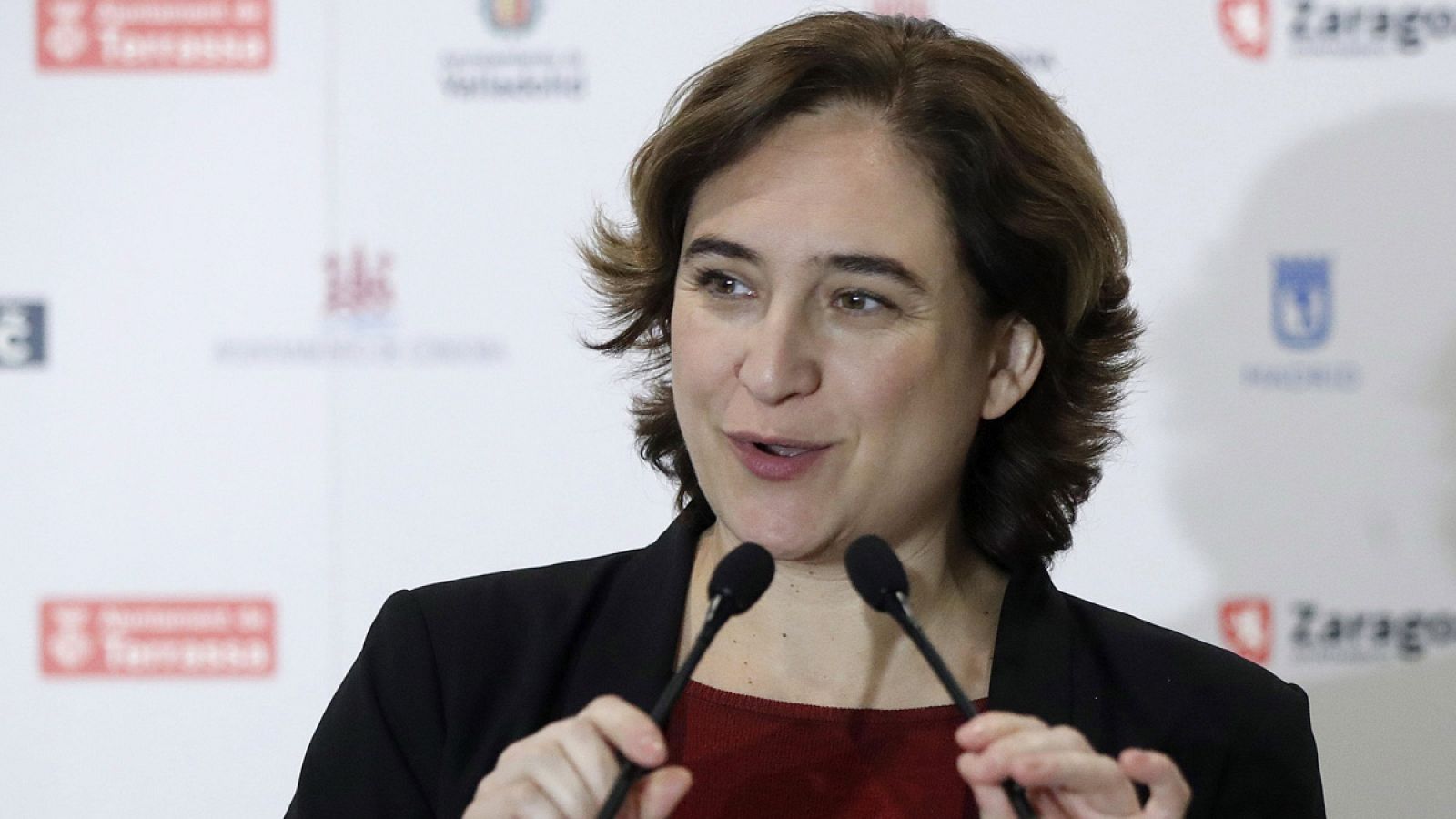 La alcaldesa de Barcelona, Ada Colau