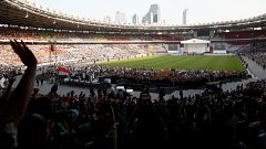 El papa firma con un imán en Indonesia una declaración para animar a las religiones a ayudar a resolver las guerras
