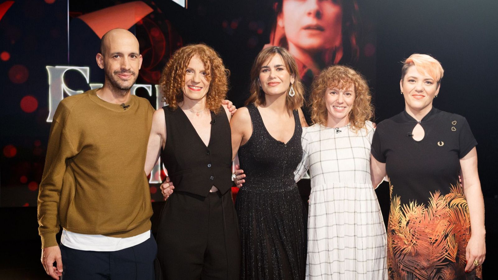 Simón Casal, Tatiana Rodríguez, Elena S. Sánchez, María Vázquez y Mery Cuesta