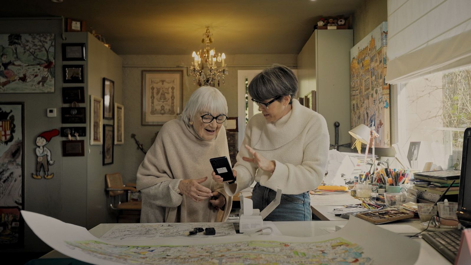 Pilarín Bayés a 'En router'