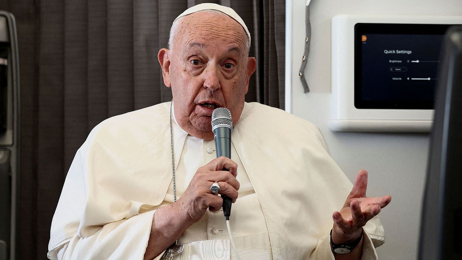 El papa se plantea ir a Canarias por la crisis migratoria: "Quiero estar cerca de los gobernantes y del pueblo"