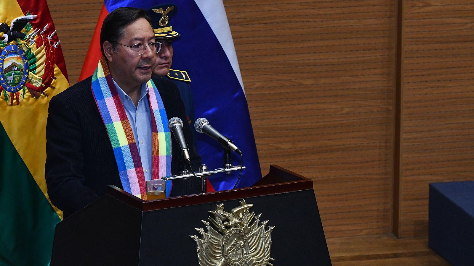 El presidente de Bolivia, Luis Arce