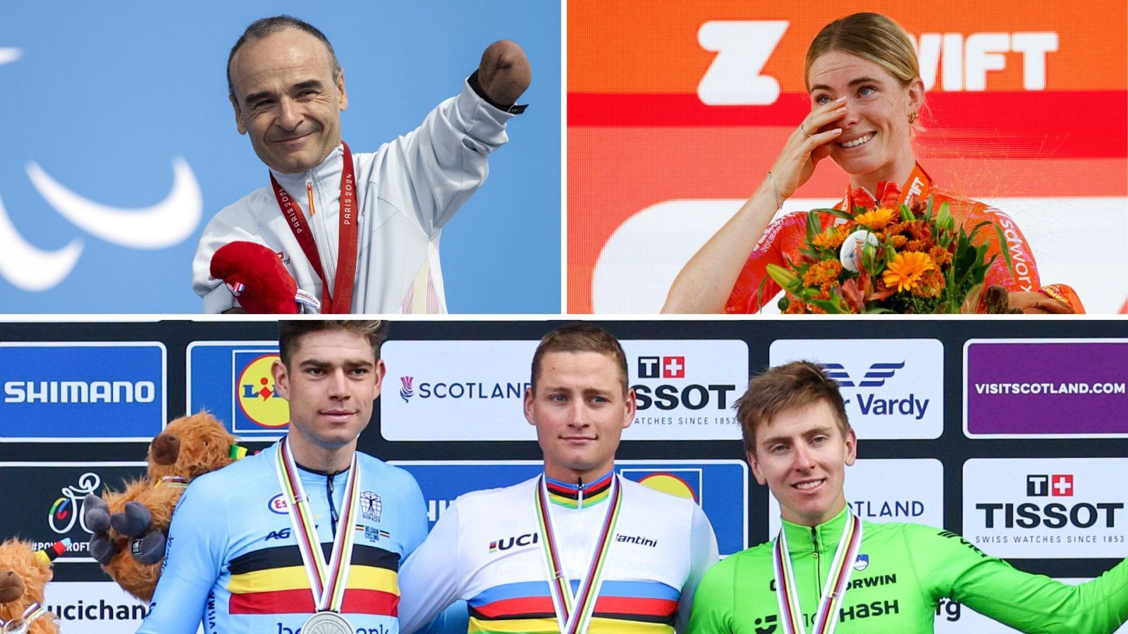 Las estrellas del ciclismo mundial