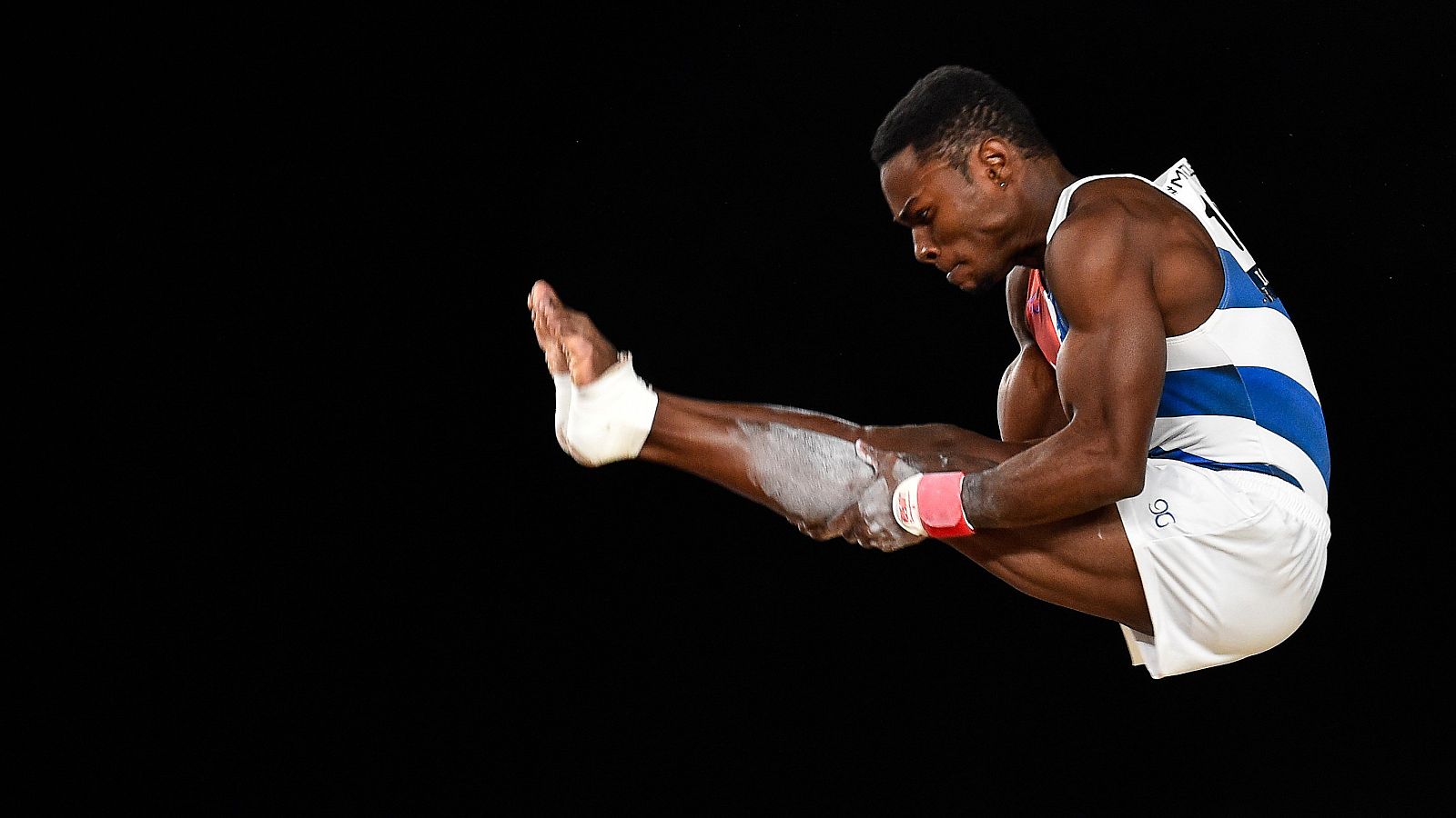 Manrique Larduet, en los Mundiales de Montreal