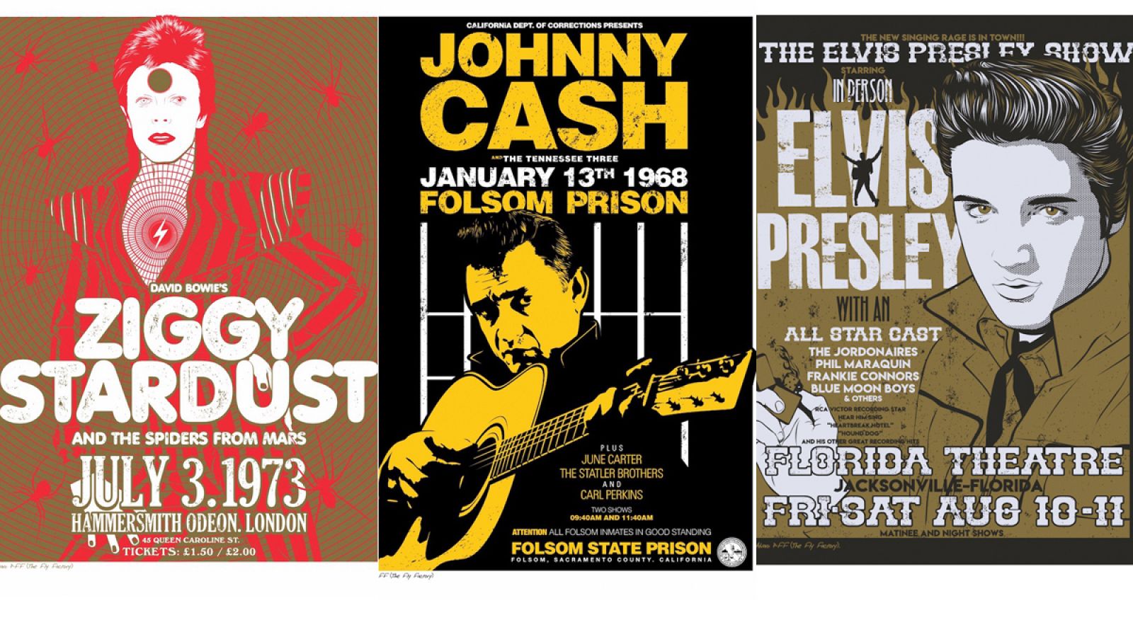 Carteles de la exposición 'Teenage Rampage'