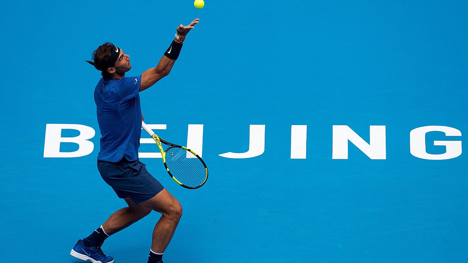 Rafa Nadal, en Pekín.