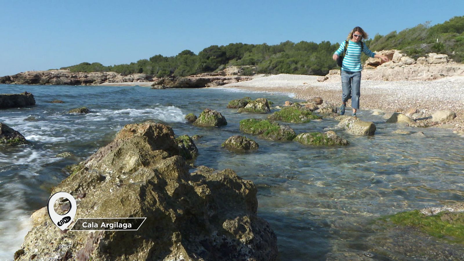 Inicio de la ruta por el litoral de la Sierra de Irta