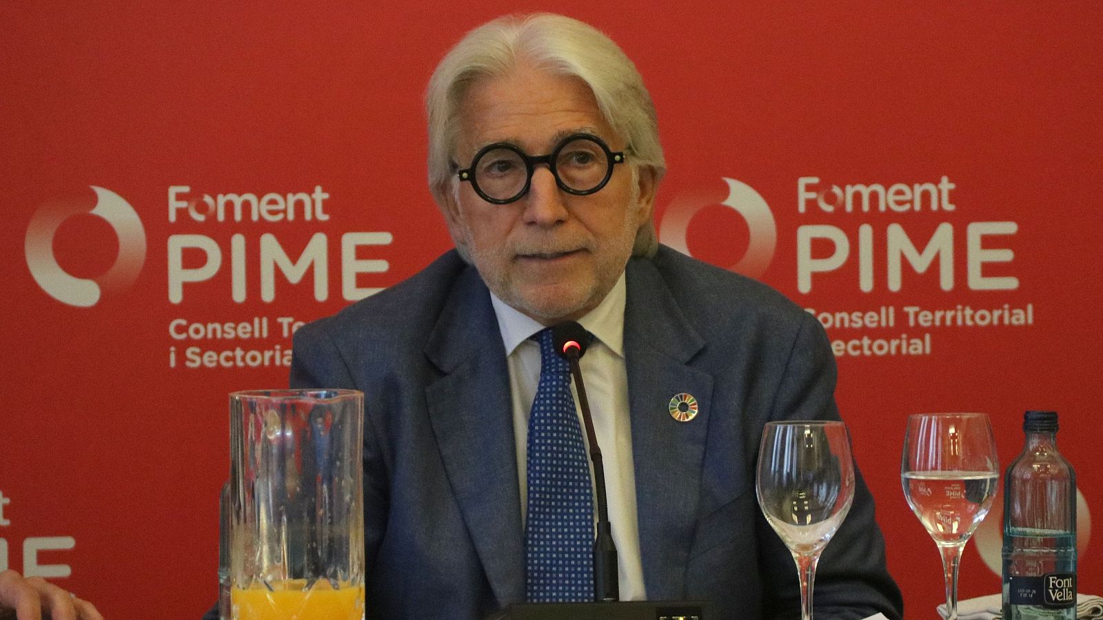 El president de Foment del Treball, Josep Sánchez Llibre  (ACN | Maria Asmarat)