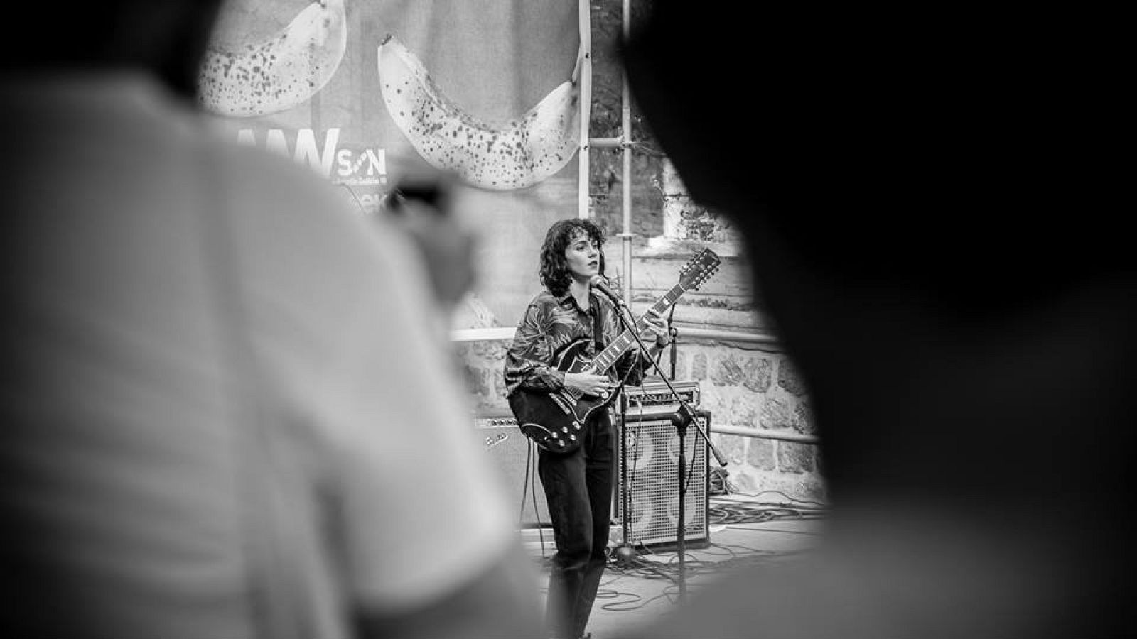 Núria Graham en su primer concierto en Monkey Week 2017