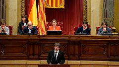 Puigdemont agotará el plazo del requerimiento del Gobierno para aclarar si declaró la independencia