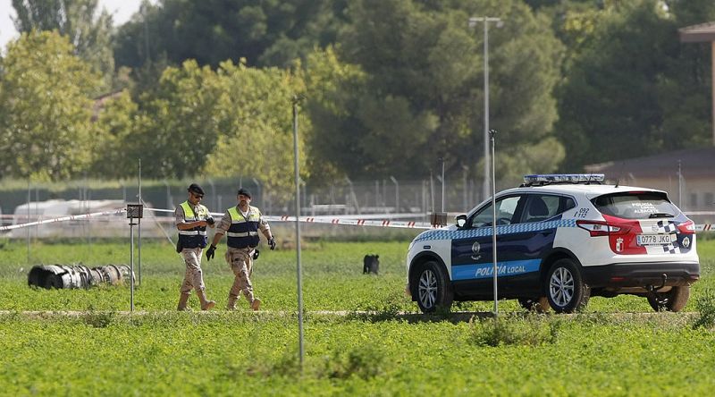 La justicia y una comisión militar investigarán de forma paralela el accidente del Eurofighter en Los Llanos