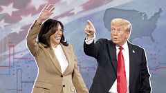 RTVE emitirá los programas de Univisión Noticias con Kamala Harris y Donald Trump