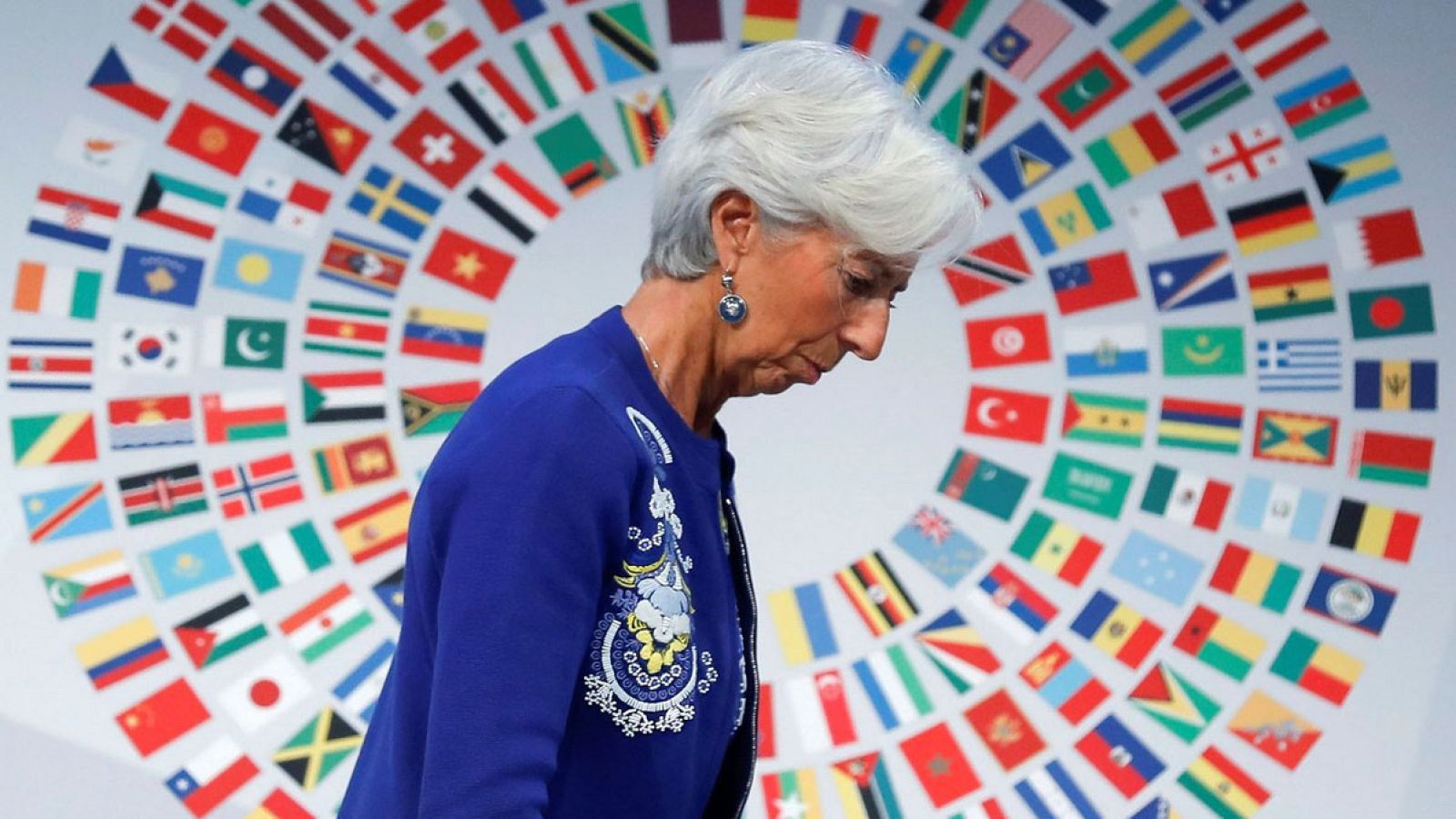Christine Lagarde, directora gerente del FMI