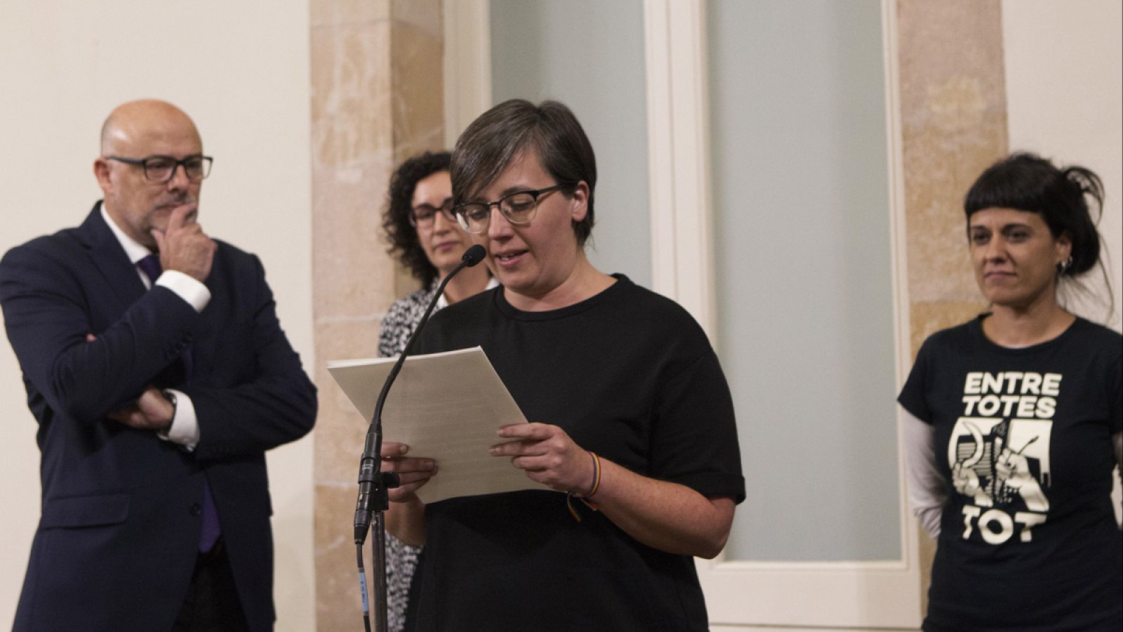 La diputada de la CUP Mireia Boya