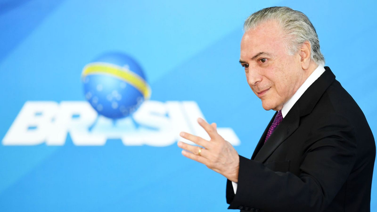 El presidente de Brasil, Michel Temer