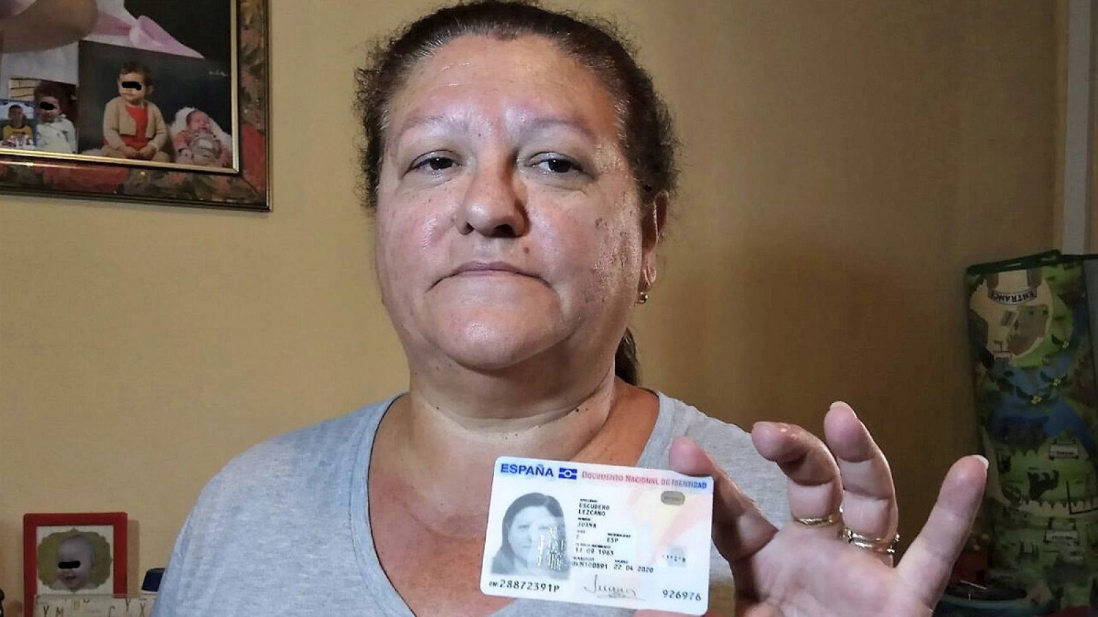 Juana Escudero Lezcano ha tenido múltiples problemas al haber sido declarada "legalmente muerta"