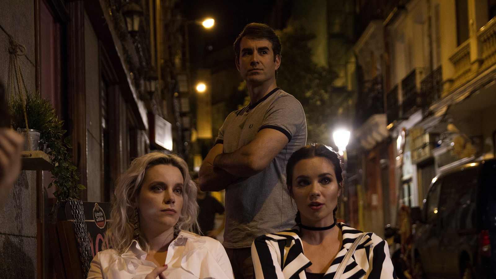 Carolina Bang, Dani Muriel y Macarena Gómez en 'Dorien'