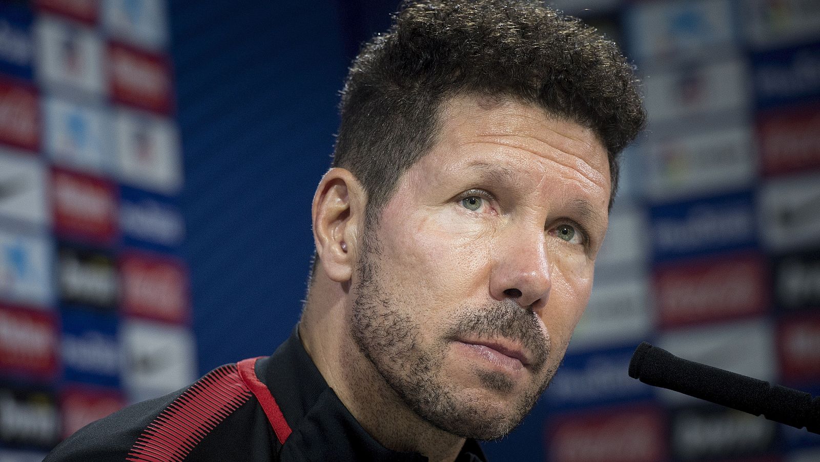 Diego Simeone, en rueda de prensa