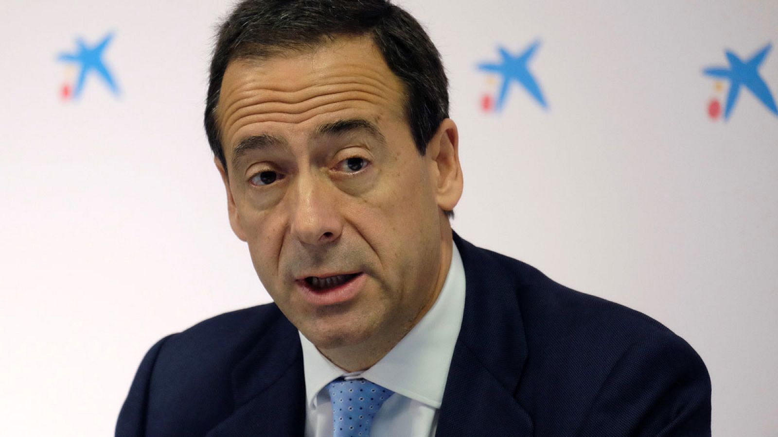 El consejero delegado de Caixabank, Gonzalo Gortázar