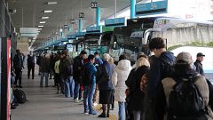 Más de 80.000 conductores de autobuses están llamados a la huelga en toda España