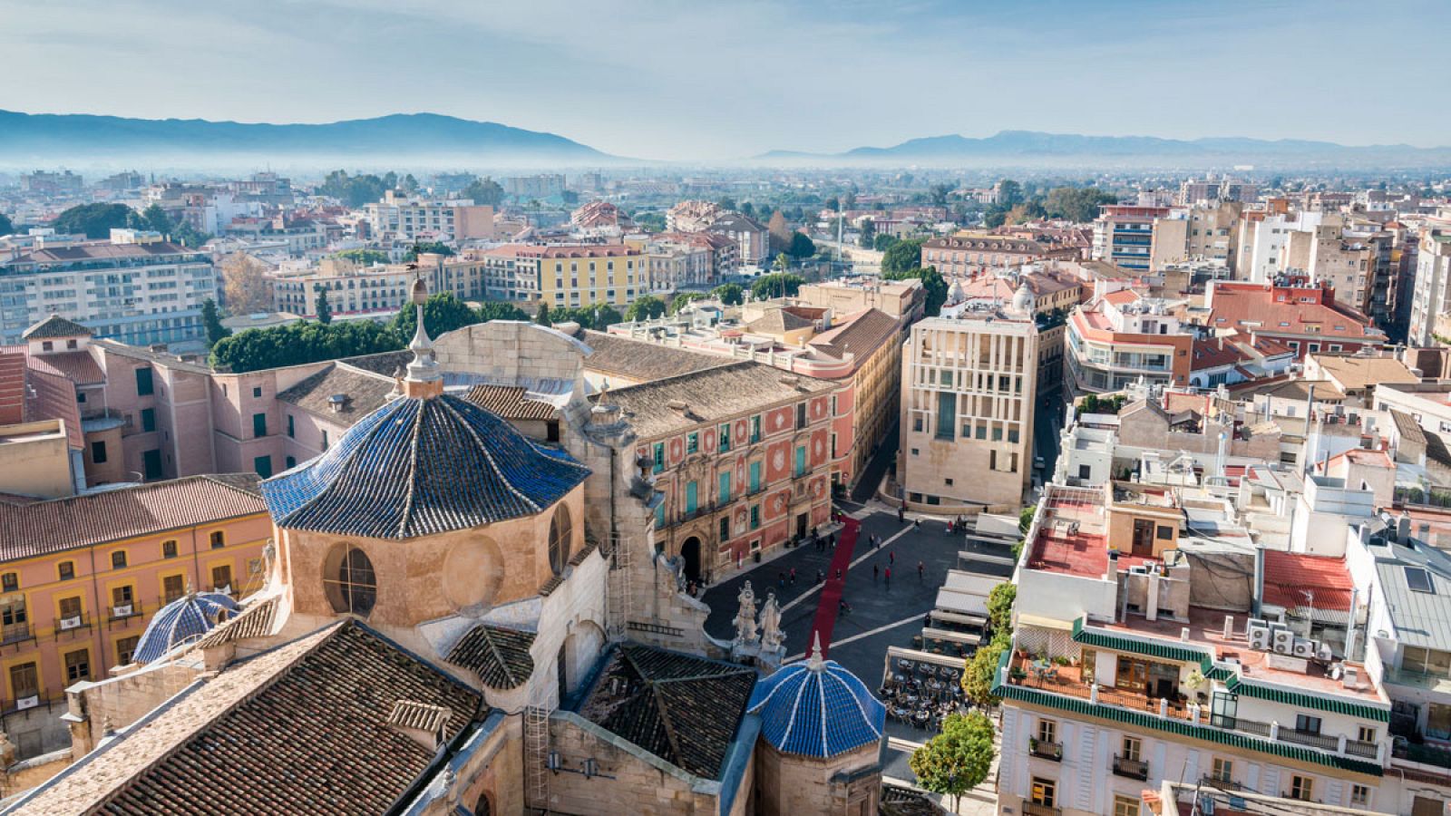 Vista panorámica de Murcia