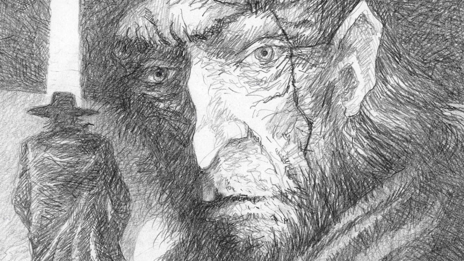 Detalle de una ilustración de 'Moby Dick'