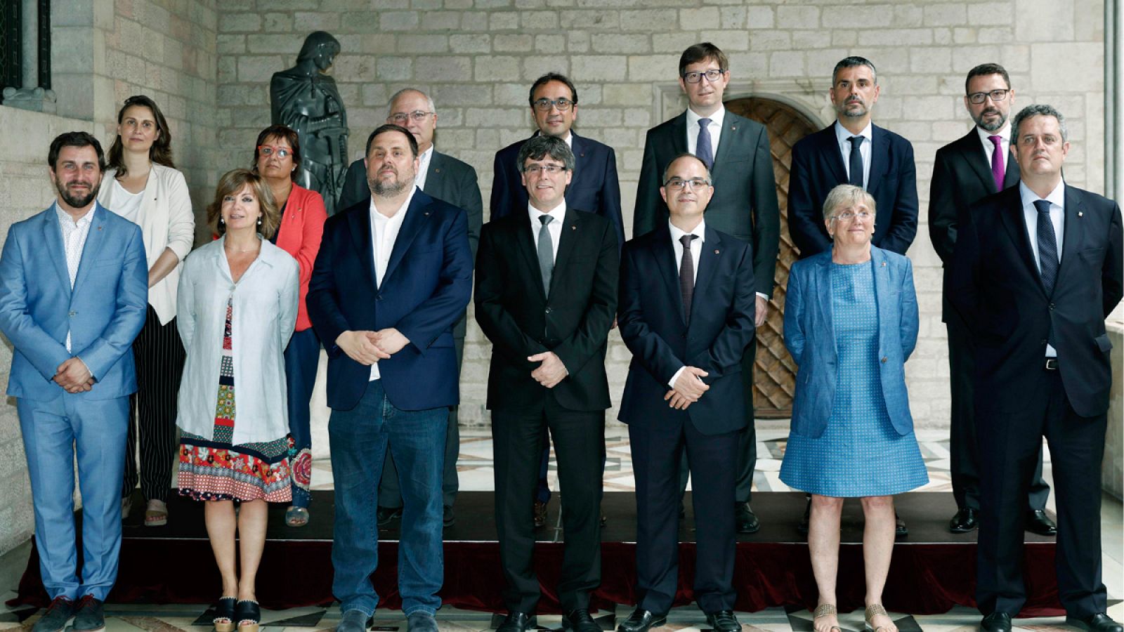 Foto de archivo del Govern al completo