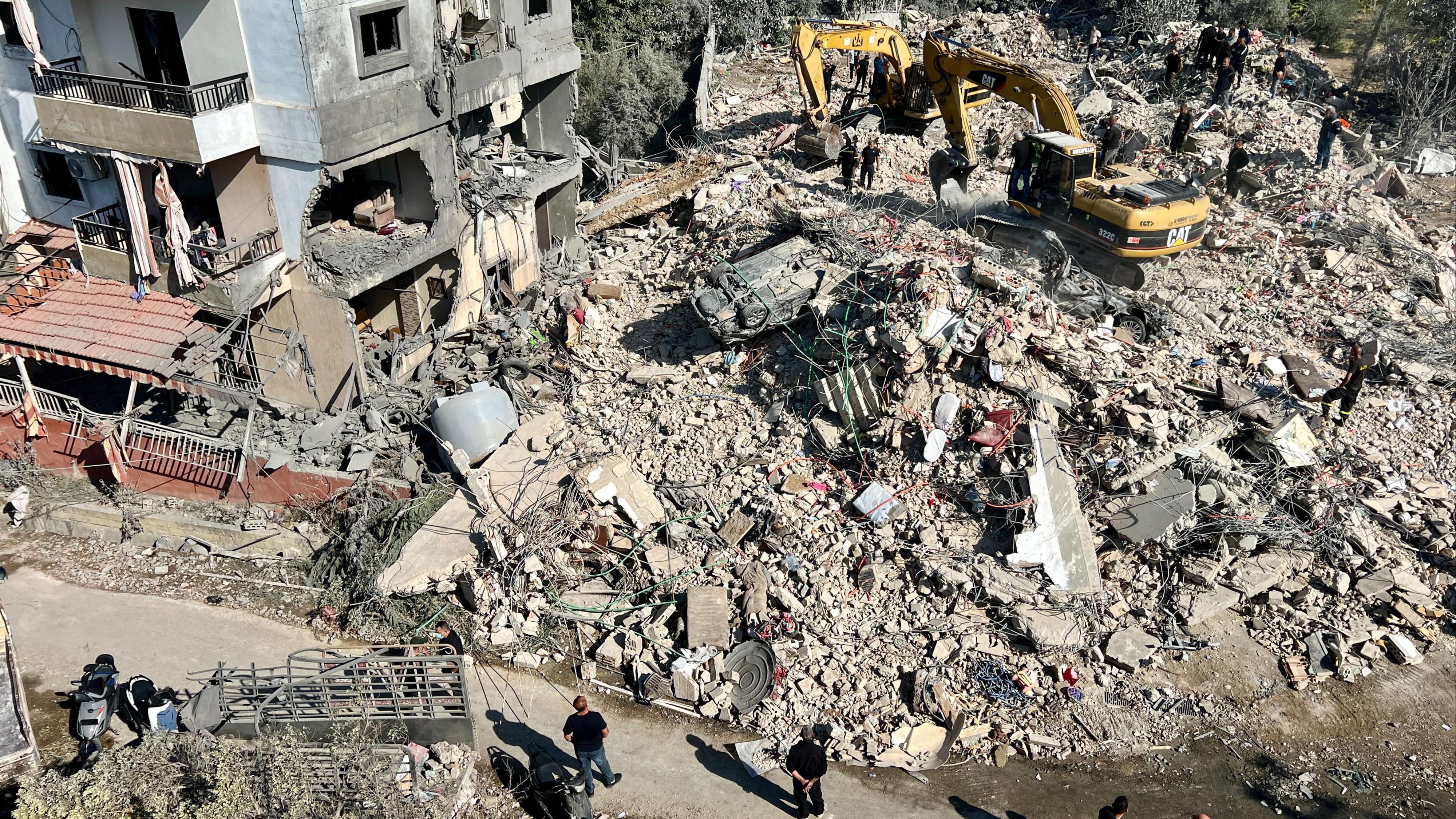 Mueren al menos 45 personas en otra jornada sangrienta de ataques israelíes  en el Líbano