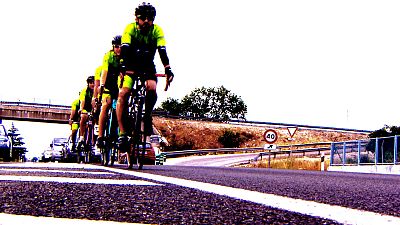 Atencin, ciclistas