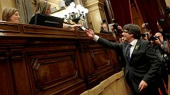 El Gobierno urge al Constitucional a anular una DUI que considera con "efectos jurídicos y vinculantes"